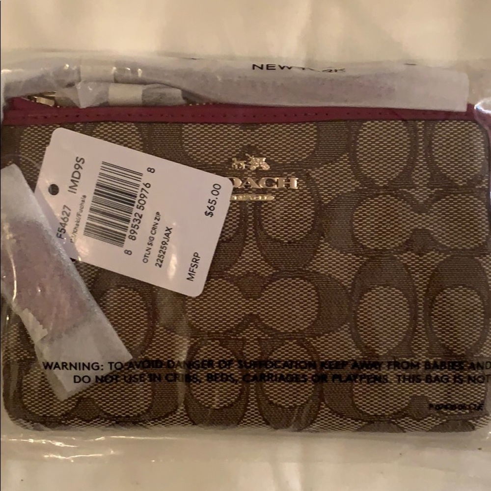 Coach wristlet